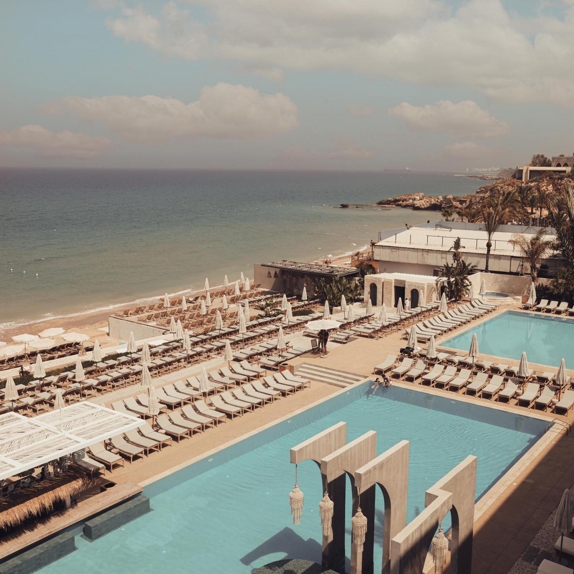 Ocean Blue Hotel & Resort -Jbeil Byblos ภายนอก รูปภาพ